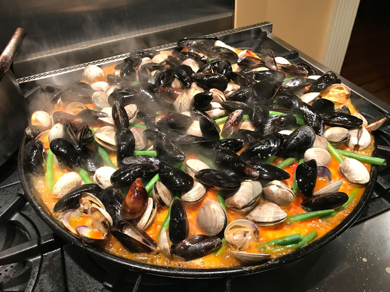 Spanish paella